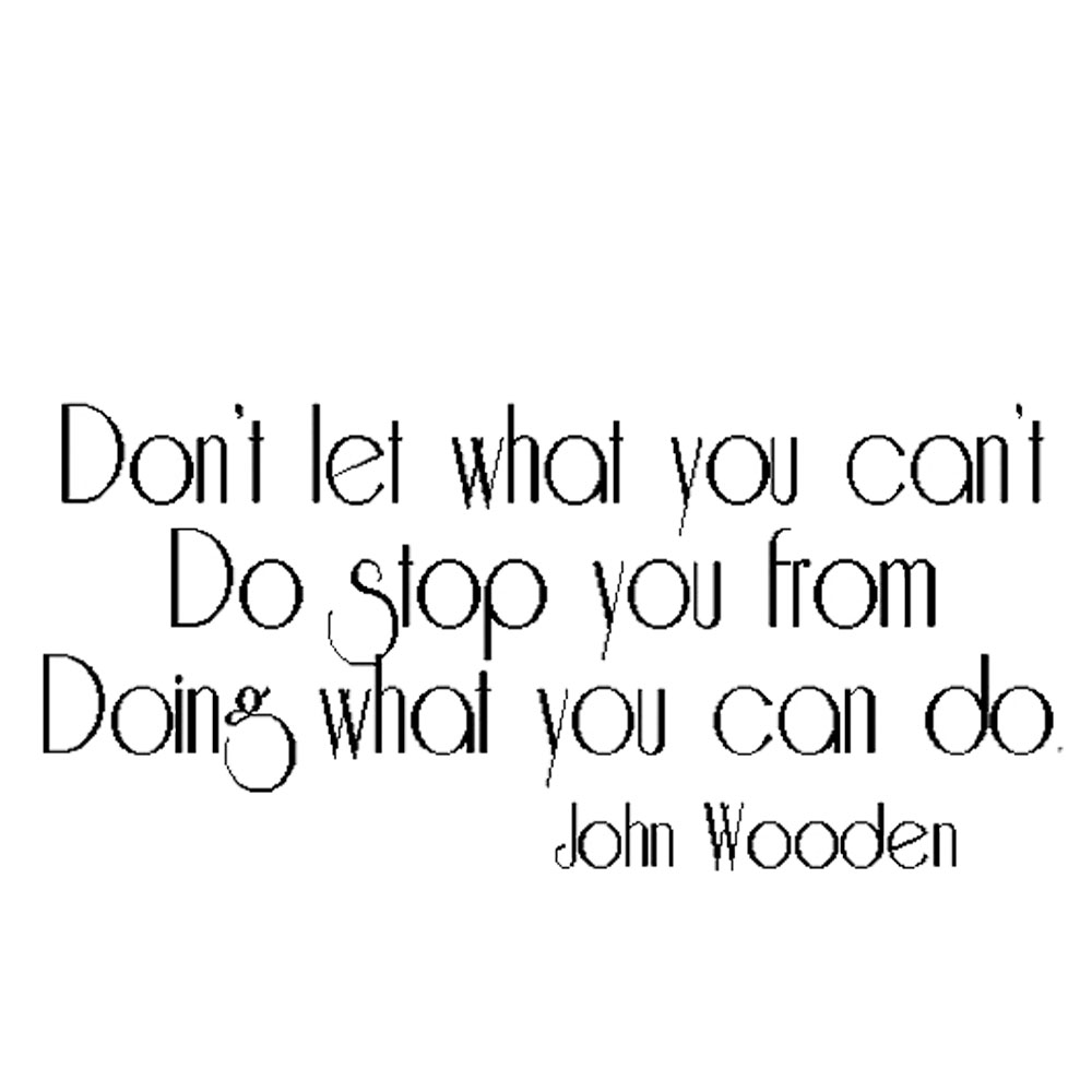 #1772 - Don't Let What You Can't - Words/Inspiration